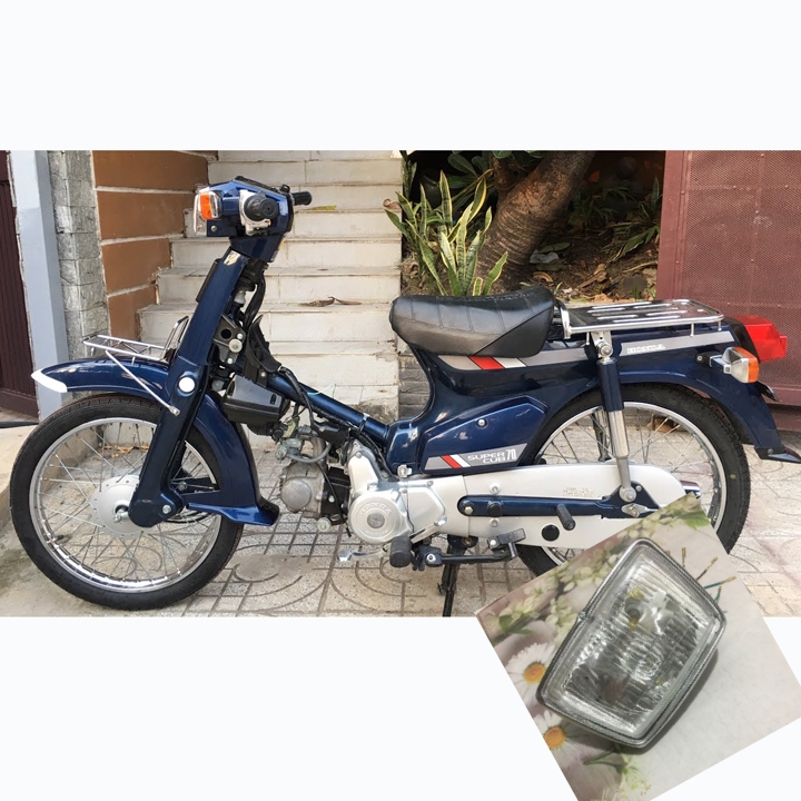Bộ Dàn áo C100  xe CUB 82 màu XANH TÍM [ TẶNG TEM ]