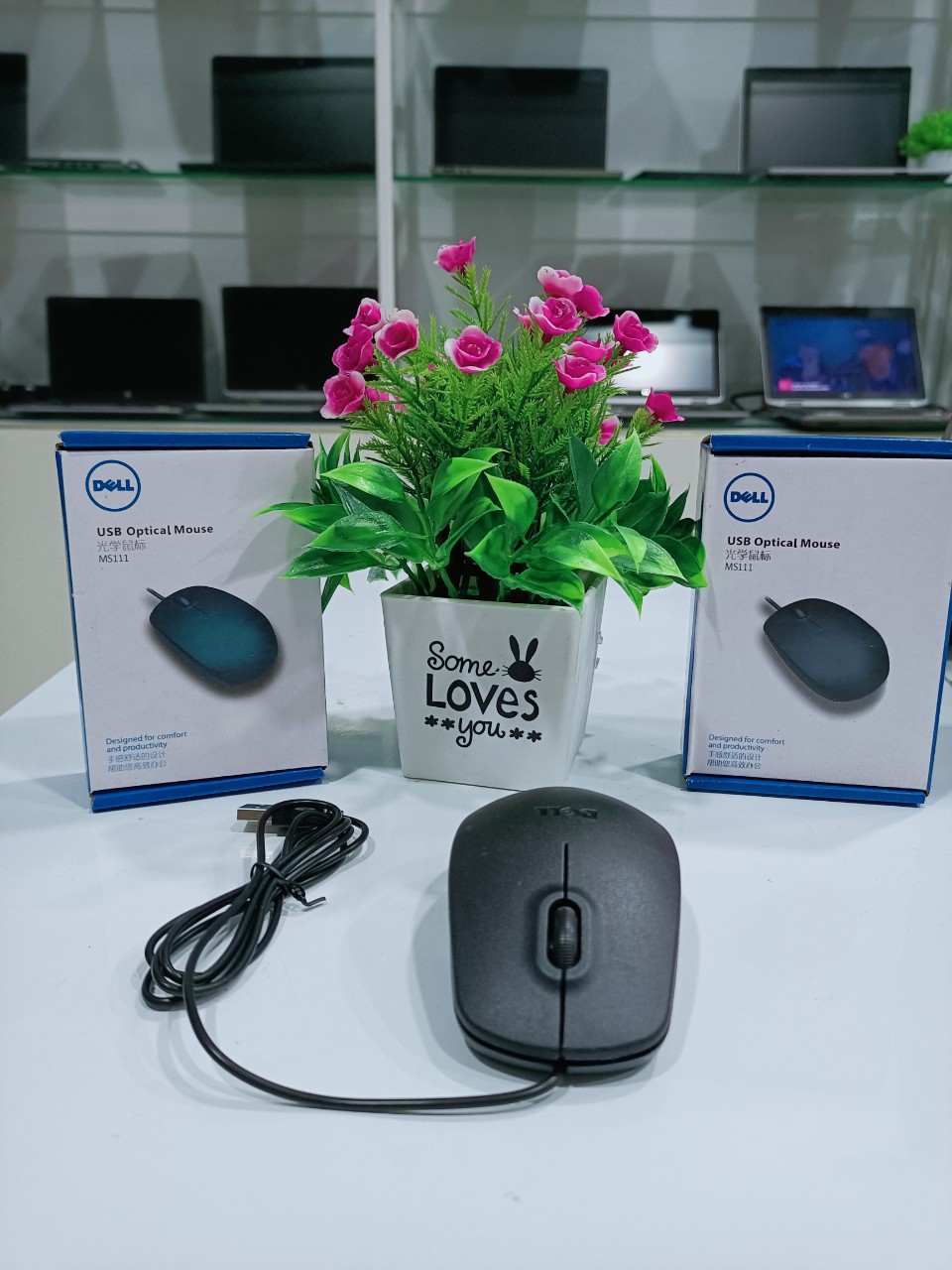 Chuột Máy Tính Dell MS111 Black USB