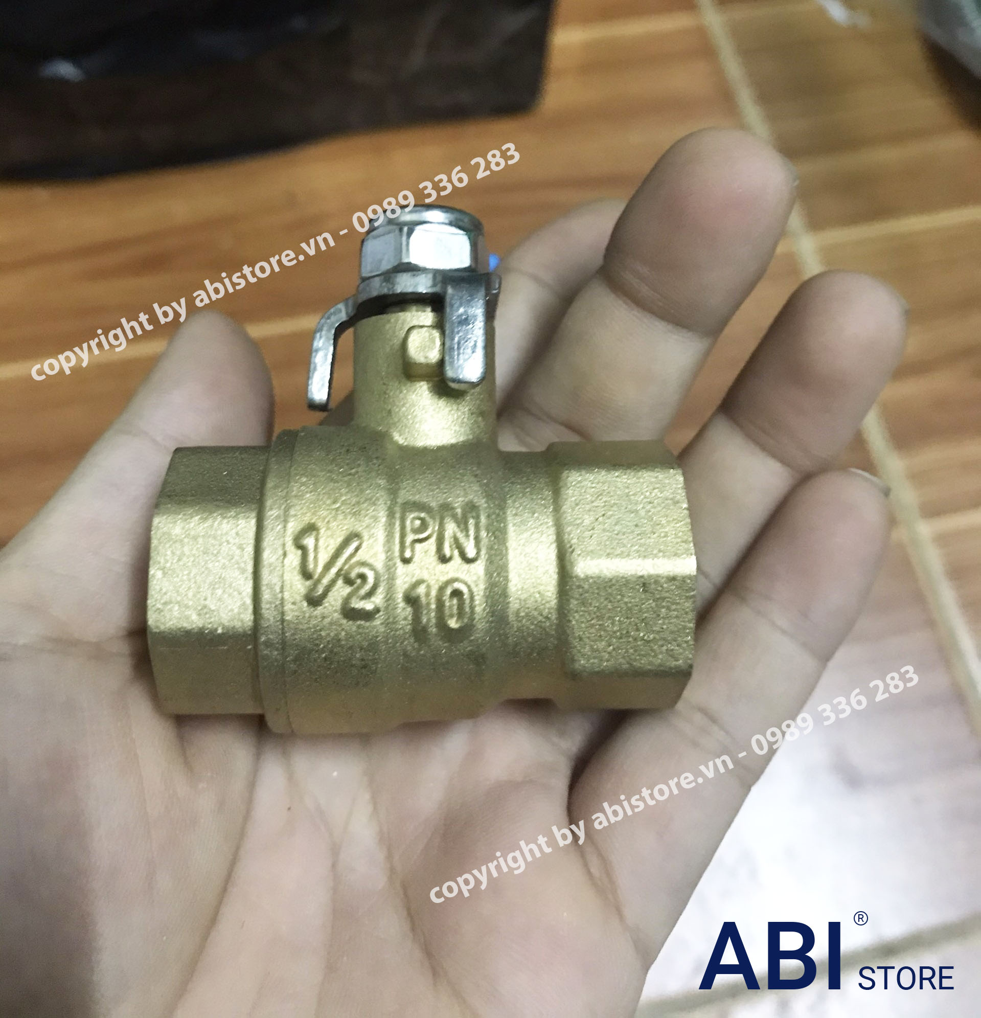 Van bi đồng tay gạt MBV dn15 (1/2) và dn20 (3/4), dn25