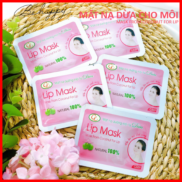 Mặt nạ dừa cửu long dành cho môi miếng lẻ