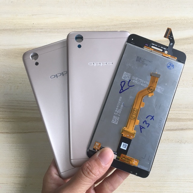 Combo bộ vỏ sườn + màn hình oppo a37 zin hàng cao cấp