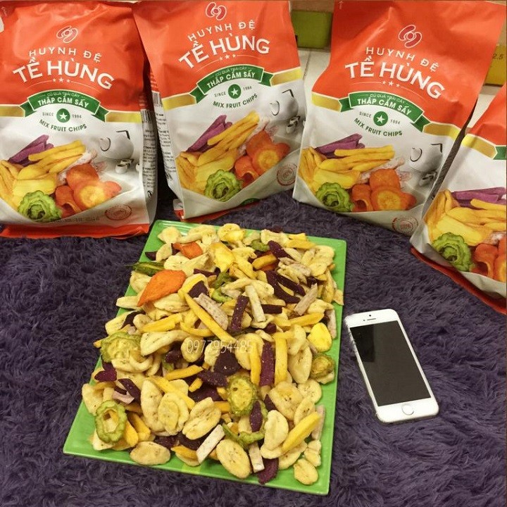 Trái cây sấy thập cẩm Tề Hùng 500gr