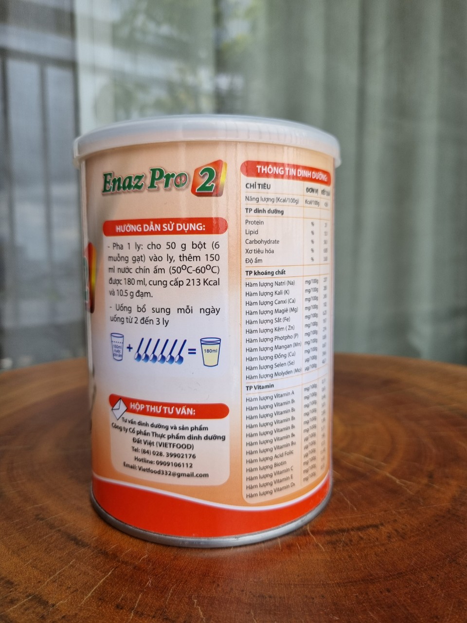 Thực phẩm bổ sung dinh dưỡng ENAZ PRO 2 (400g)