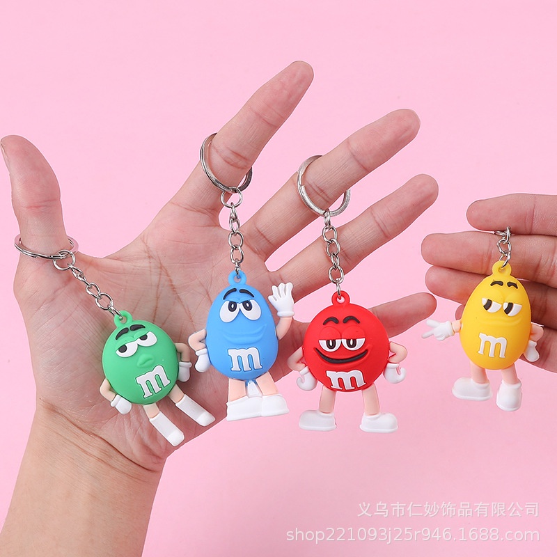 Móc khóa mặt cười đáng yêu