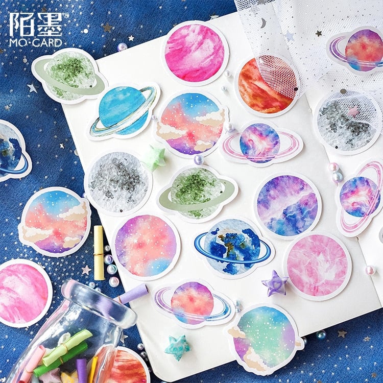Hộp 45 Sticker Các Hành Tinh