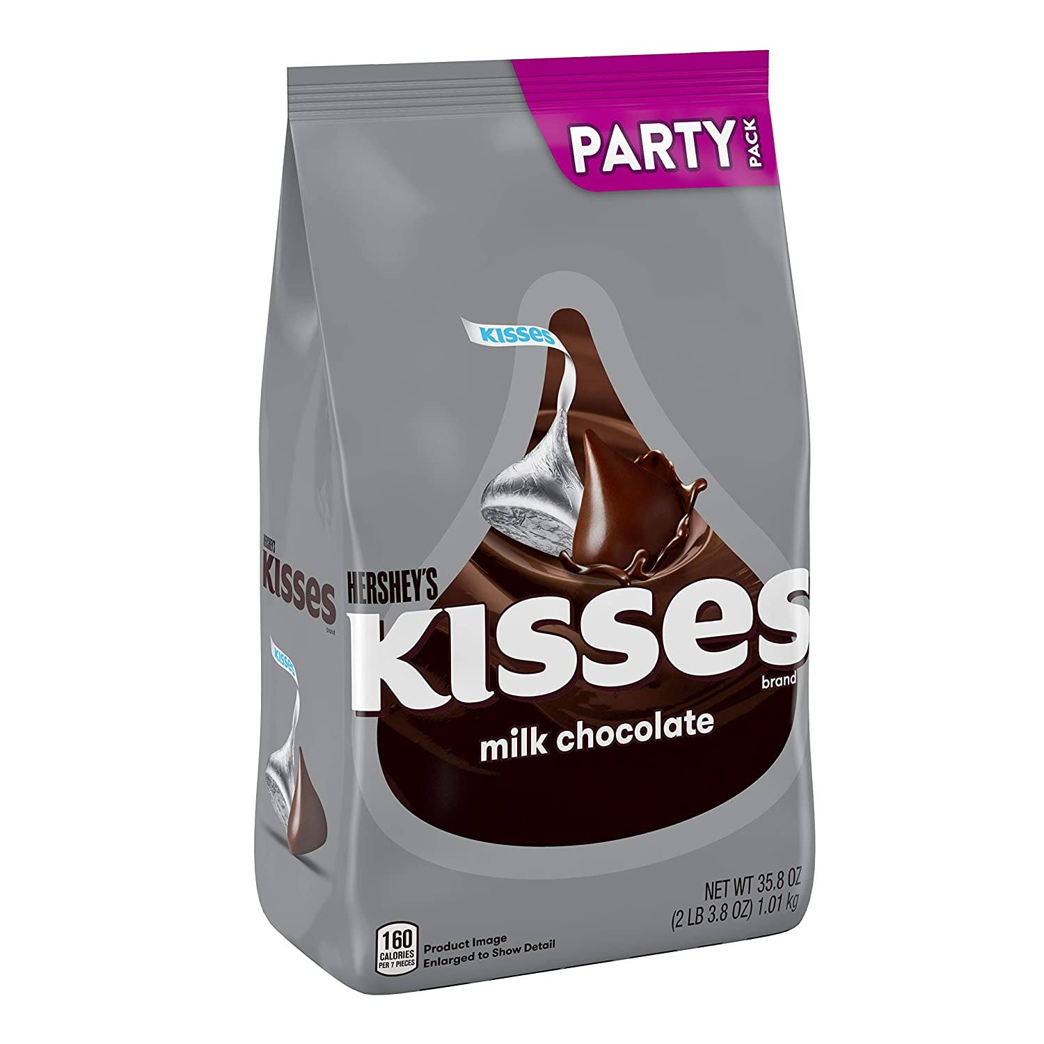 Socola HERSHEY'S KISSES Milk Chocolate Candy 1.01kg