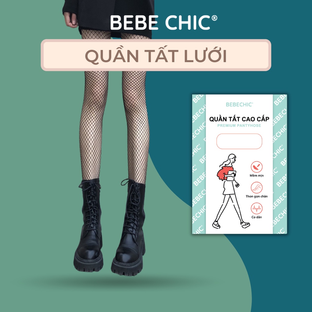 Quần Tất Lưới Mắt To Co Giãn Cao Cấp BEBECHIC QT02