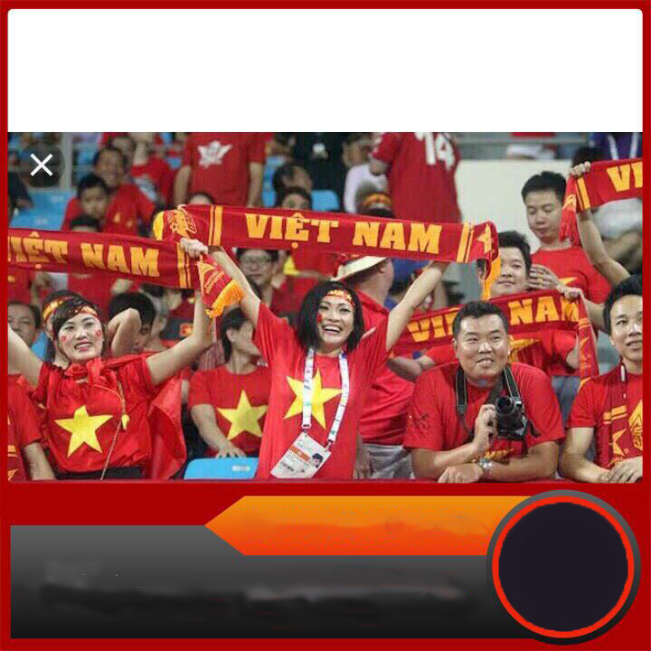 [HCM]Áo Cổ Động Cờ Đỏ Sao Vàng