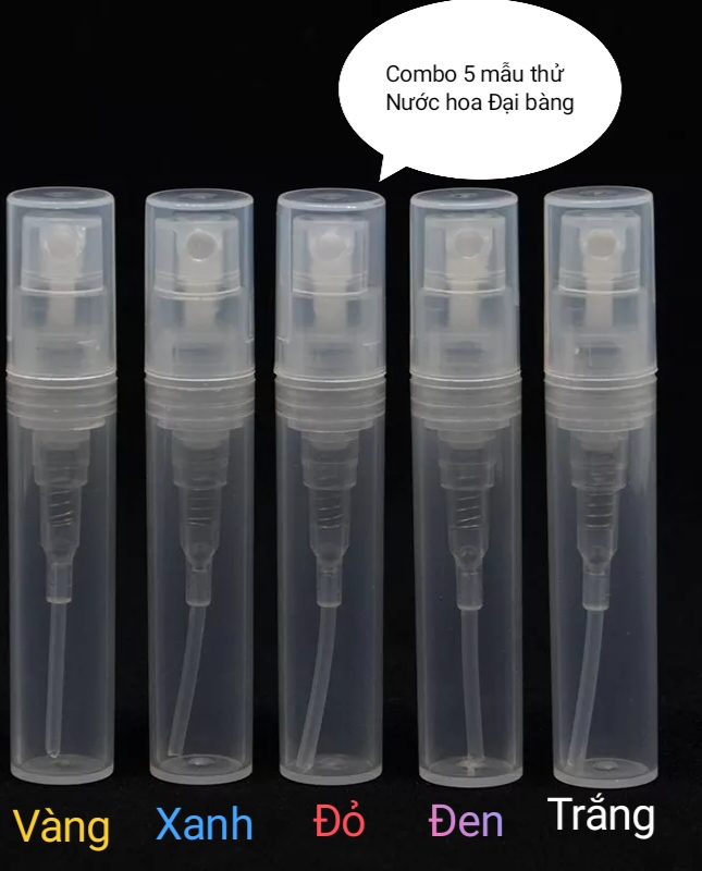 Combo 5 mẫu thử 2ml nước hoa Dubai Đại bàng