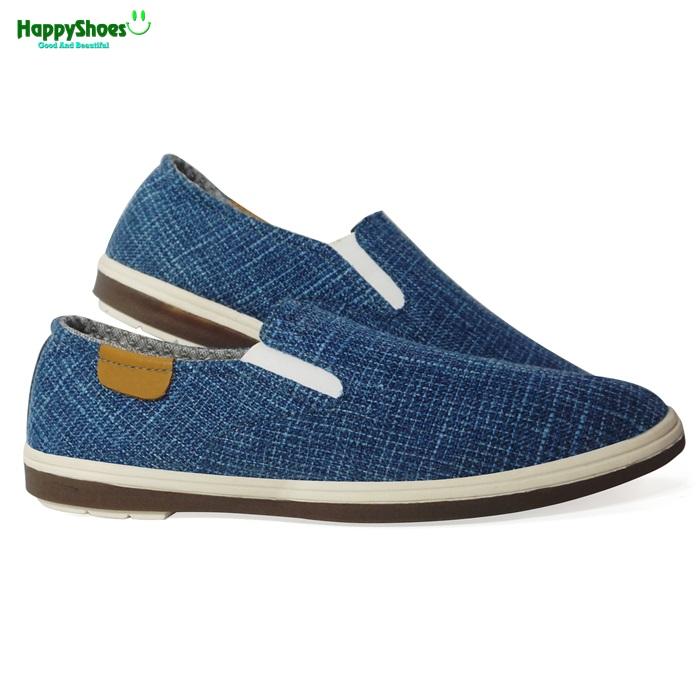 Happyshoes - Giày Lười, Mọi Vải Nam