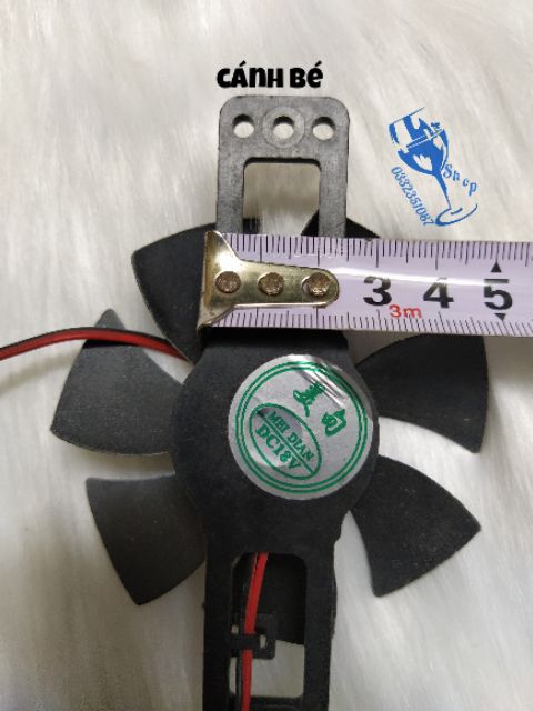 Combo 5 quạt bé bếp từ , bếp hồng ngoại ,18v