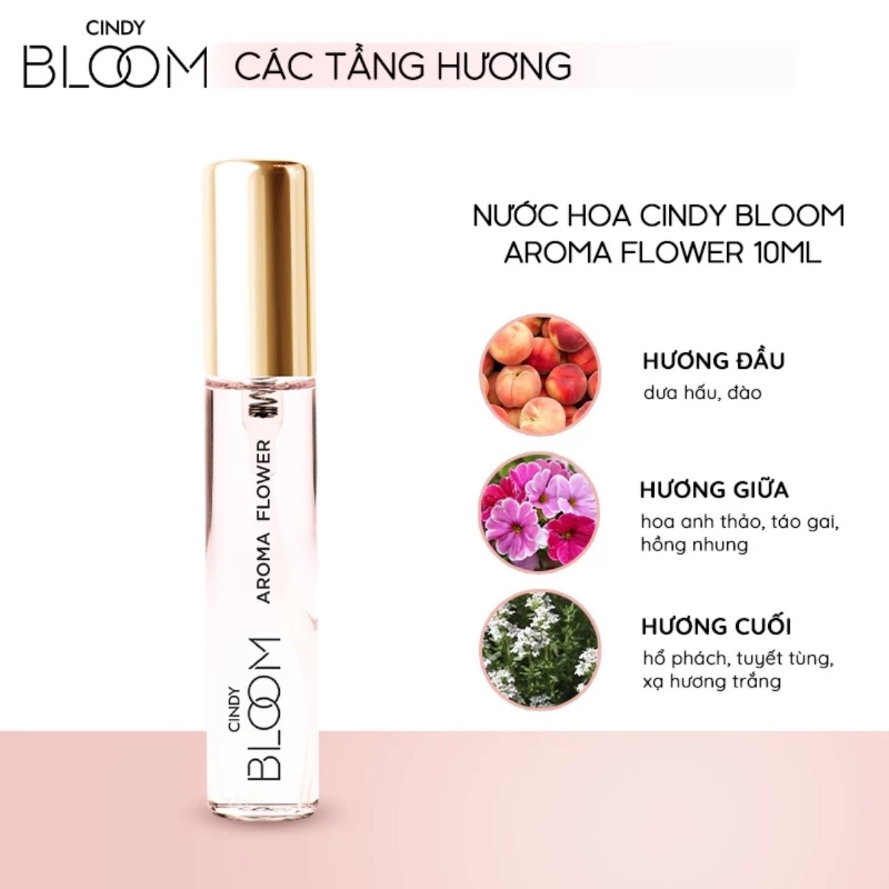 NUOC HOA CINDY BLOOM 10ML