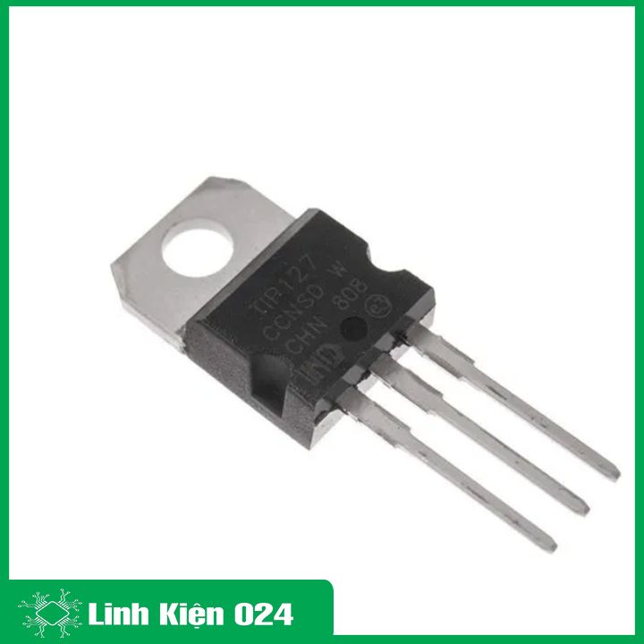 Transistor TIP127 TO-220 PNP 100V-5A công suất 65W