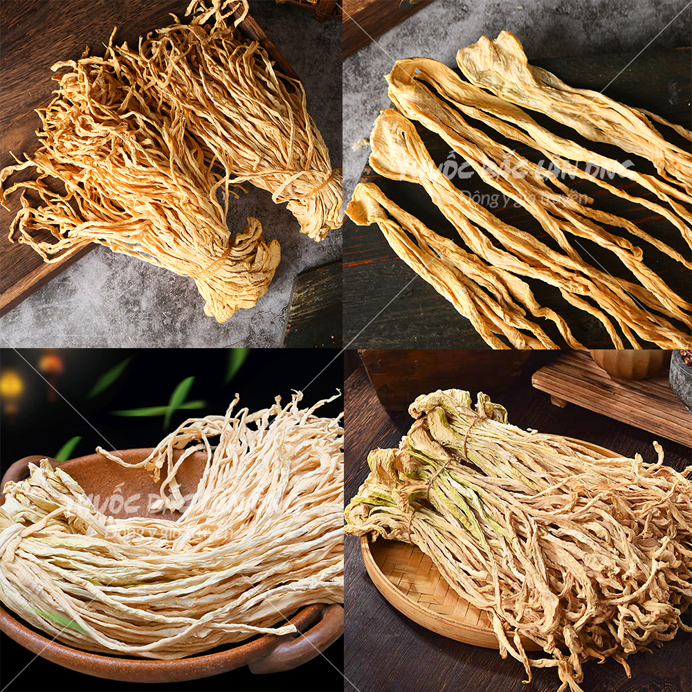 Củ cải sợi khô 1kg ( Hàng loại 1, thơm, ngon, giòn ) - Lãn Ông