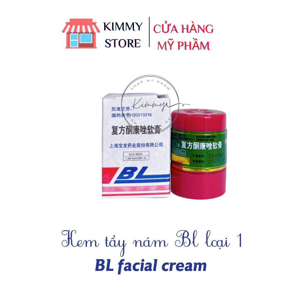[HCM]lẻ kem tẩy trắng da ngừa nám BL  hộp 7g