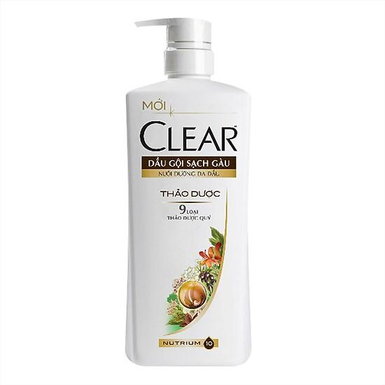 Dầu Gội Clear Thảo Dược Chai 650G