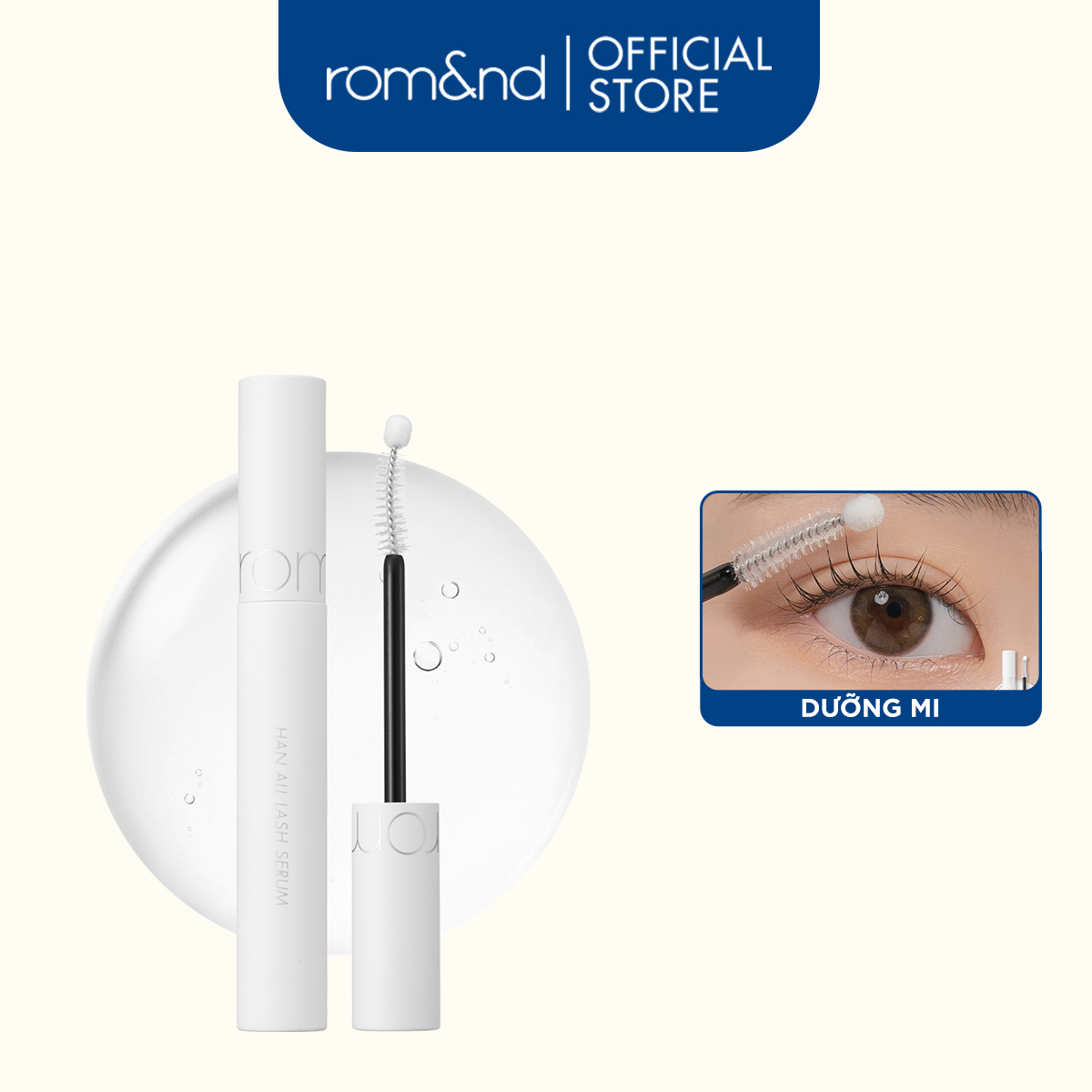 [Rom&nd] Tinh Chất Dưỡng Mi Romand Han All Lash Serum 8ml