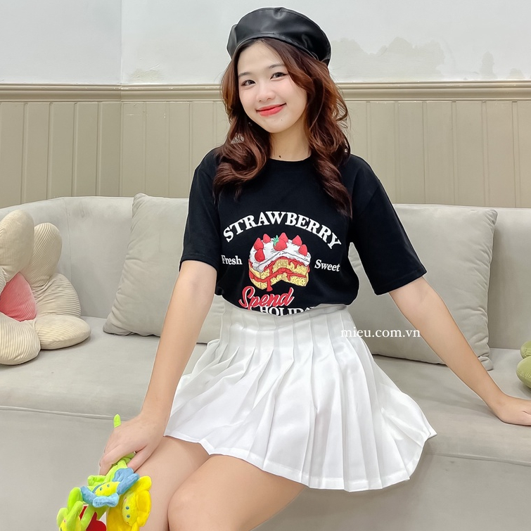 Chân váy ngắn xếp li Tinit Skirt