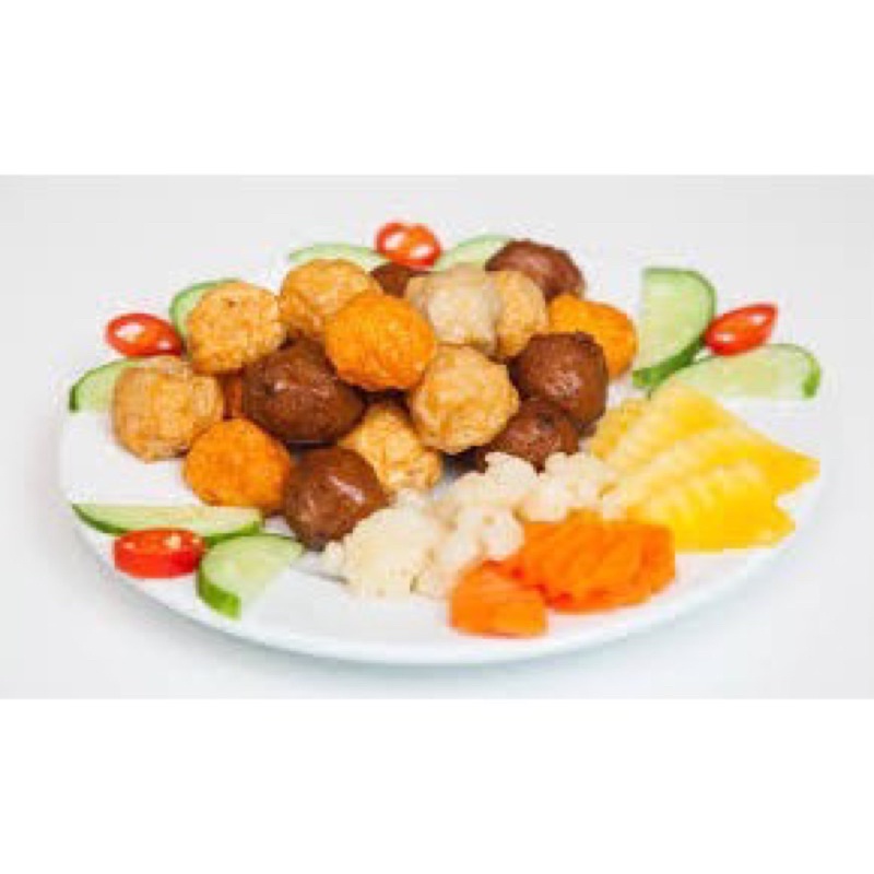 Bò viên chiên túi 500g (giao tphcm)