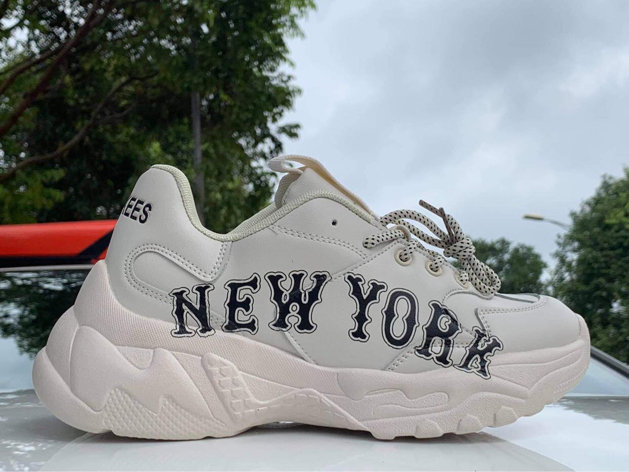 Giày sneaker thể thao đế độn MLB boston nam nữ - gin store