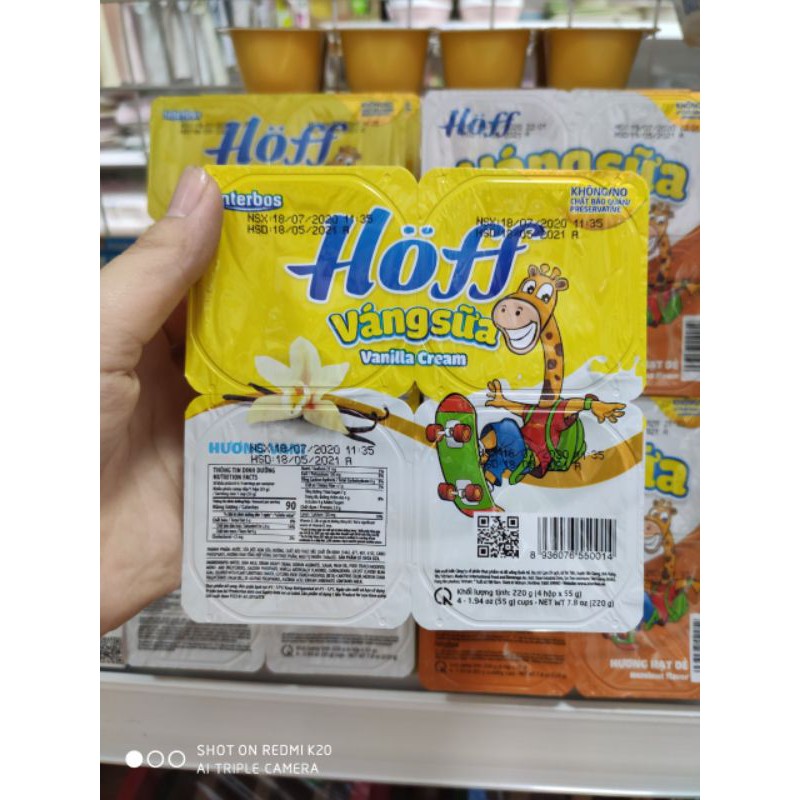 (Date Mới  T2/2022)Váng Sữa Hoff Cho Bé Từ 6 Tháng Tuổi