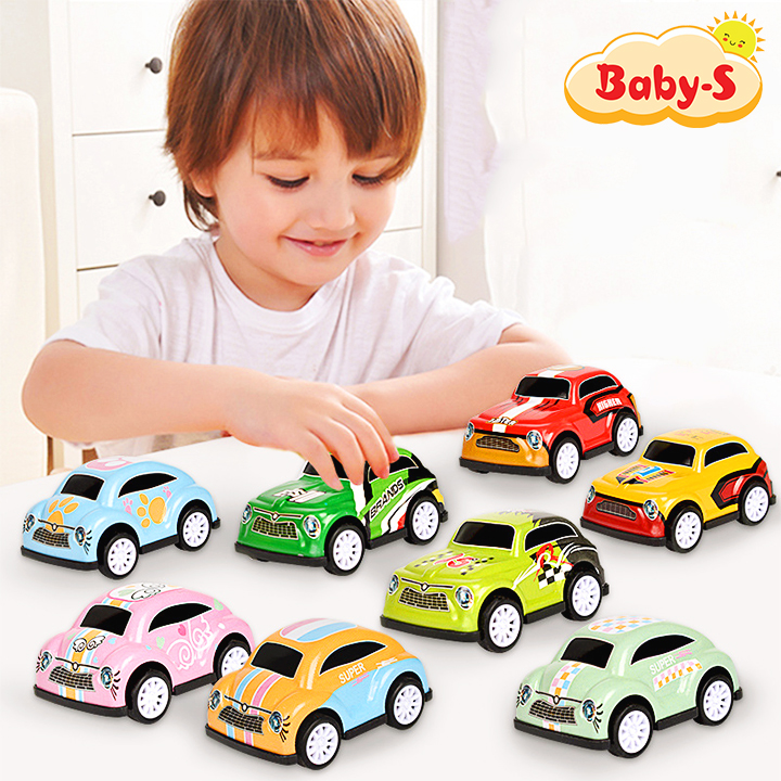 [HCM]Ô tô đồ chơi mini ô tô đồ chơi trẻ em trong hạng mục đồ chơi ô tô cho bé dây cót nhiều màu sắc Baby-S – SDC048