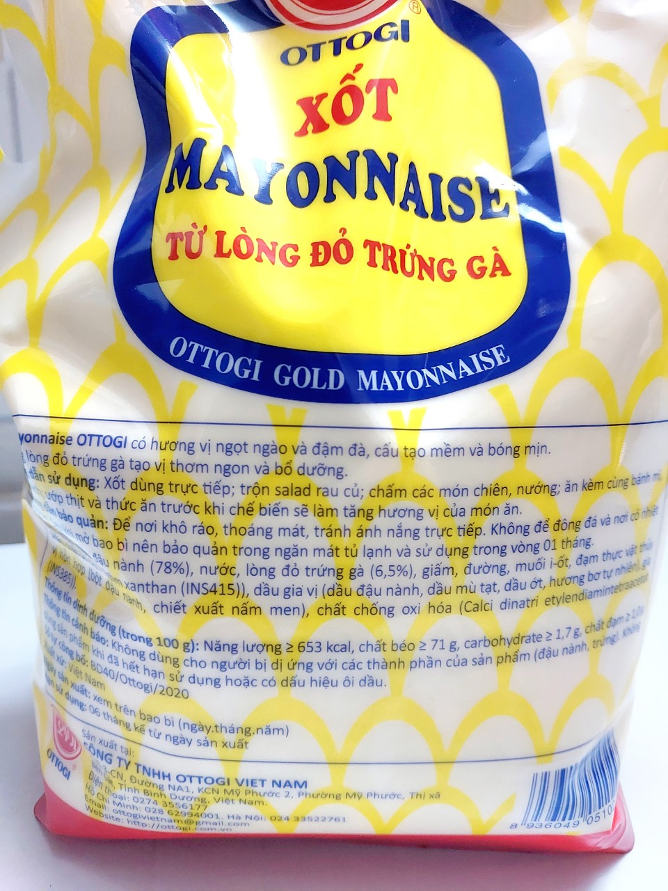 Sốt Mayonnaise Ottogi 3Kg_ Thơm ngon