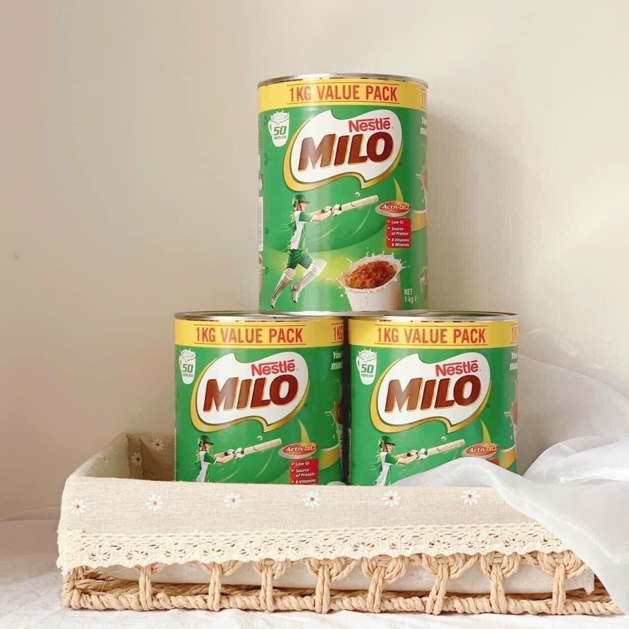 Sữa Milo Úc 1Kg Mẫu Mới