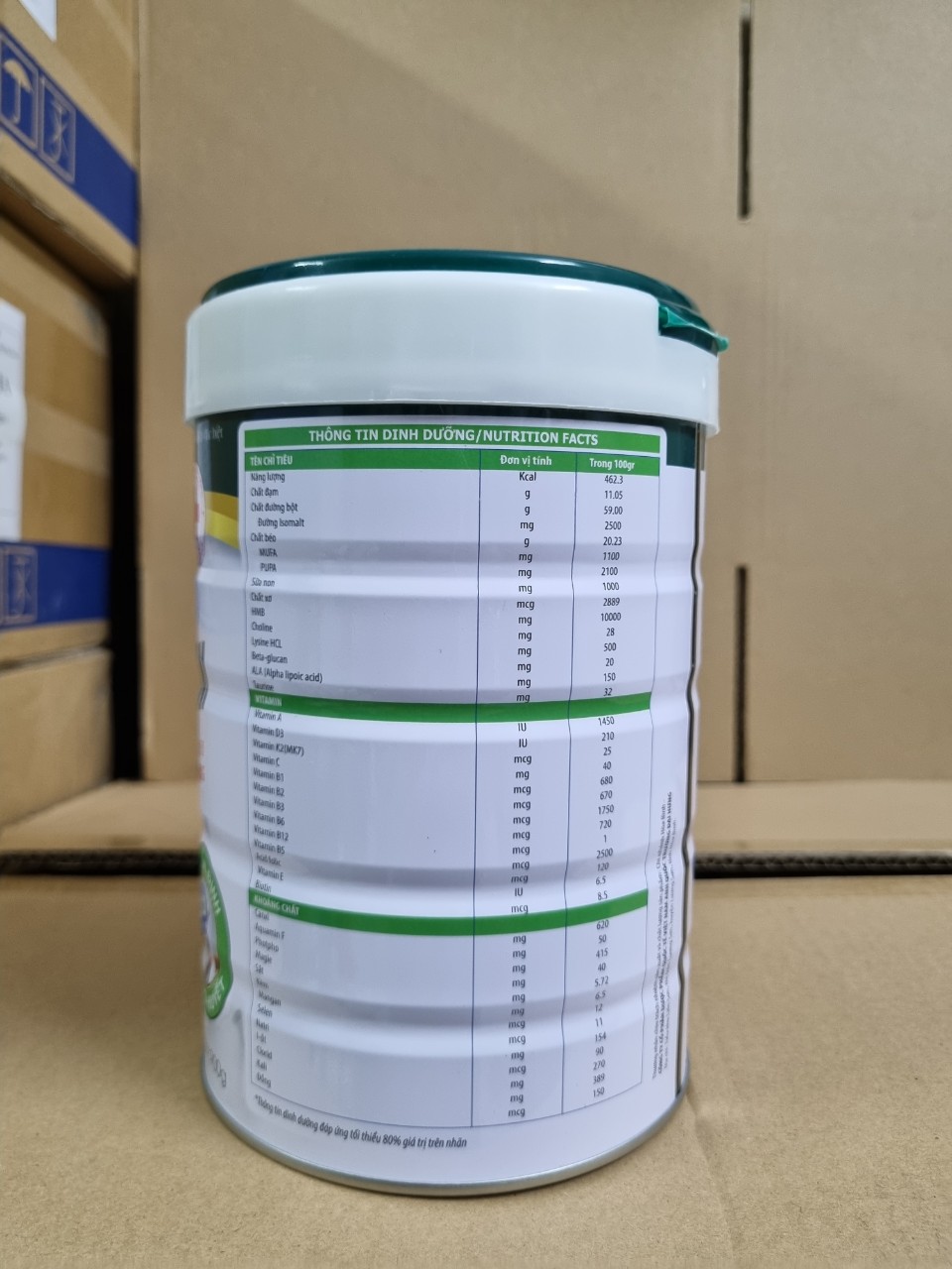 [Combo 3hộp 900g, HSD 2026] Sữa non tiểu đường ALPHA HBM.