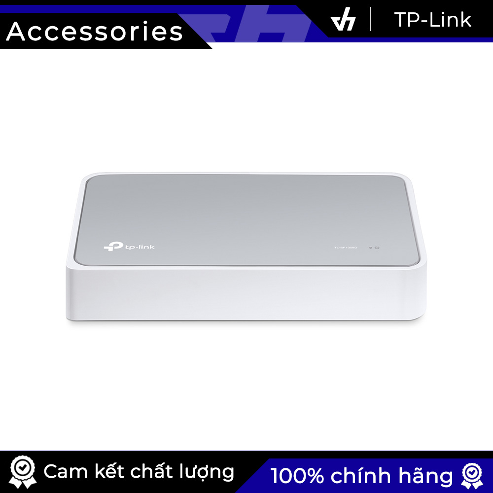 Switch TP-Link TL-SF1008D 8 Port hỗ trợ kiểm soát lưu lượng IEEE 802.3x đối với chế độ Full Duplex