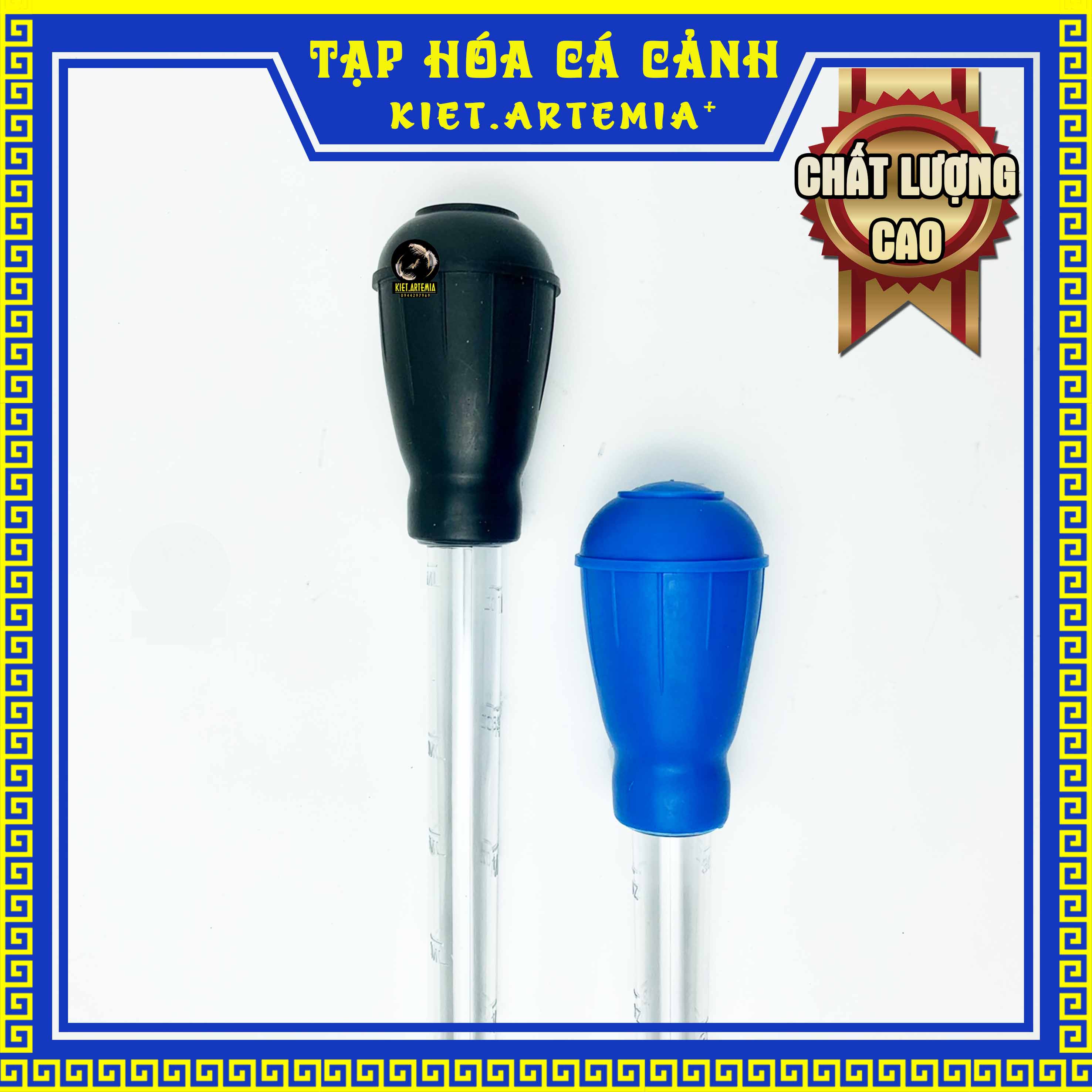 Hút cặn hồ cá, dụng cụ hút cặn bóp tay