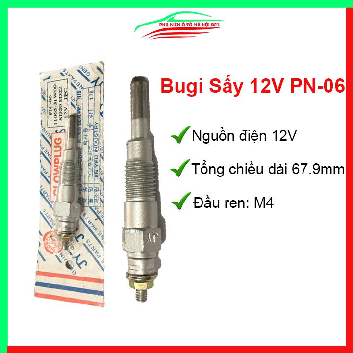 Bugi sấy 12v pn-06 11065-31w00 sd20 sd22