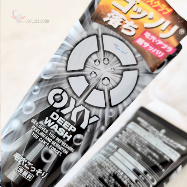 SỮA RỬA MẶT NHẬT BẢN CHO NAM OXY DEEP WASH 130g