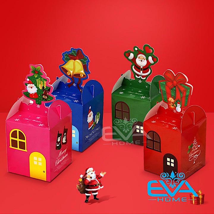[HCM]Combo 5 Hộp Giấy Đựng Quà Giáng Sinh Noel
