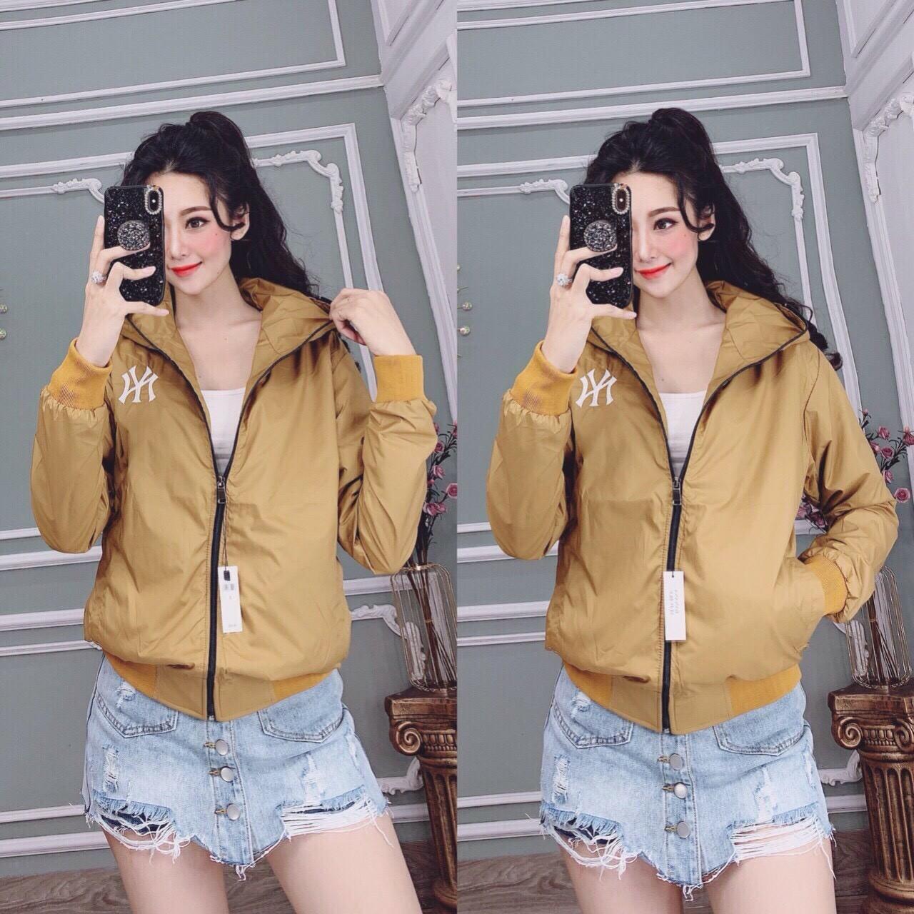 Áo Khoác Dù Nữ NY Siêu HOTTT UT13