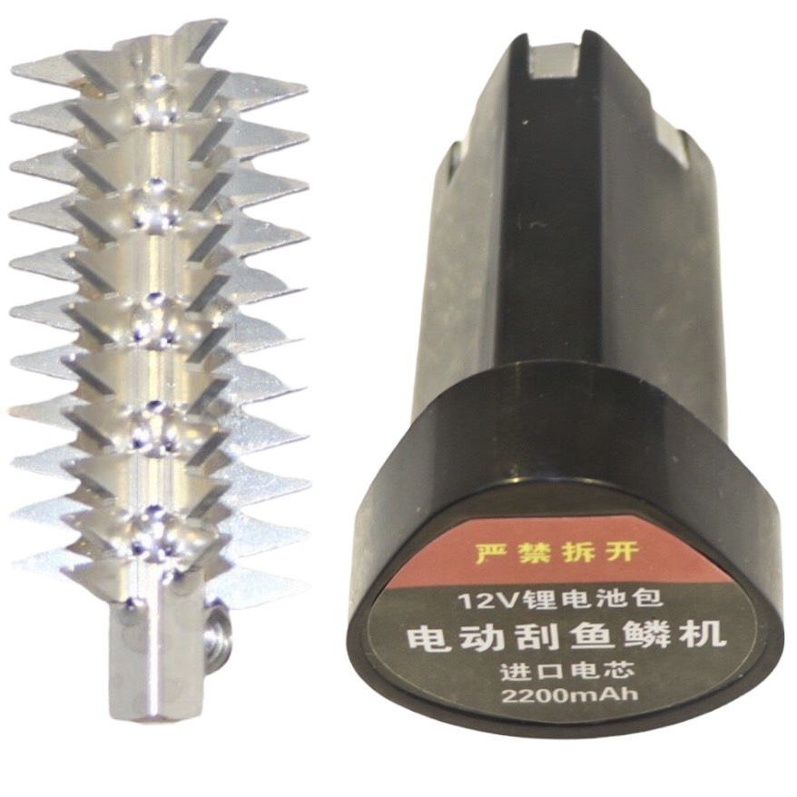 Máy đánh vảy cá cầm tay mẫu mới pin 2600mah hoặc dùng điện ,máy cạo vảy cá cầm tay nhanh chóng -tiện lợi