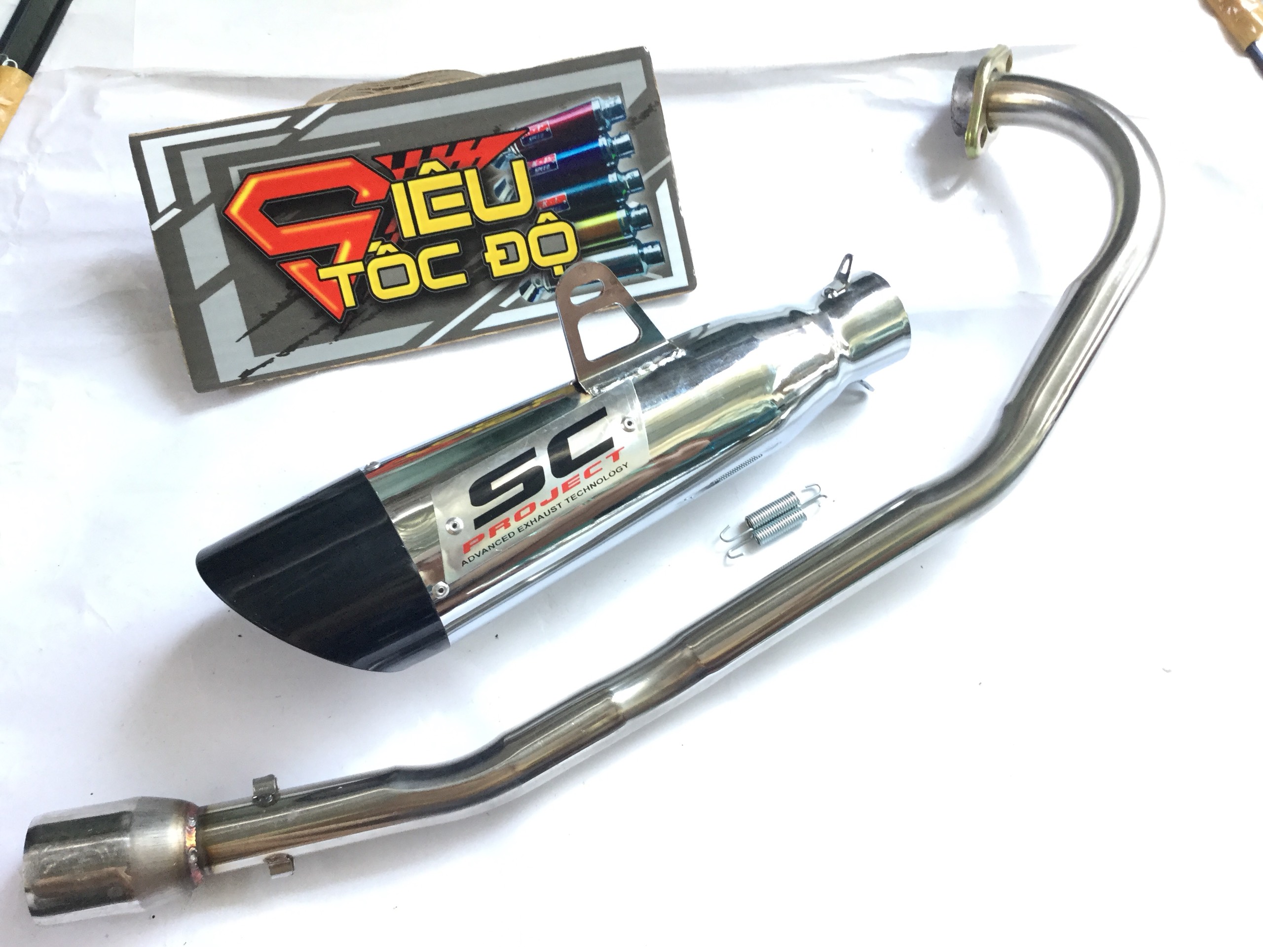 Bộ pô sc xéo đuôi đen mẫu mới full cổ wave blade, wave s, wave rs, wave rsx, wave alpha 110 2017 - 2019,Sản Phẩm Chất Lượng, Gian Hàng Uy Tín, Giá Cả Cực Tốt, Mua Ngay.