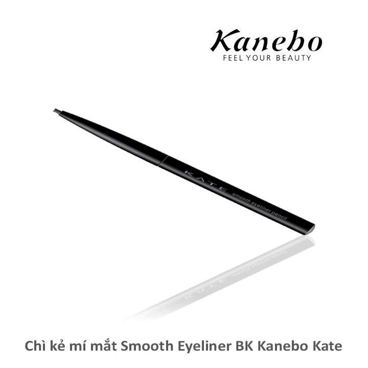 Chì kẻ mí mắt đen Kanebo Kate Smooth Eyeliner Pencil BK
