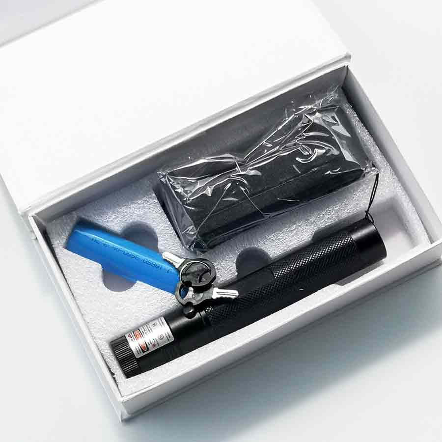 Đèn laser công trình tia đỏ 303 chinh hãng