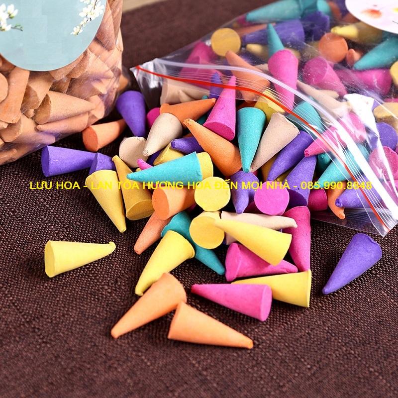 {TÙY CHỌN MÙI} Túi nụ nhang trầm Thái Lan 260 viên mùi rất thơm - Đặc biệt tiện lợi khi dùng với lư trầm tại shop