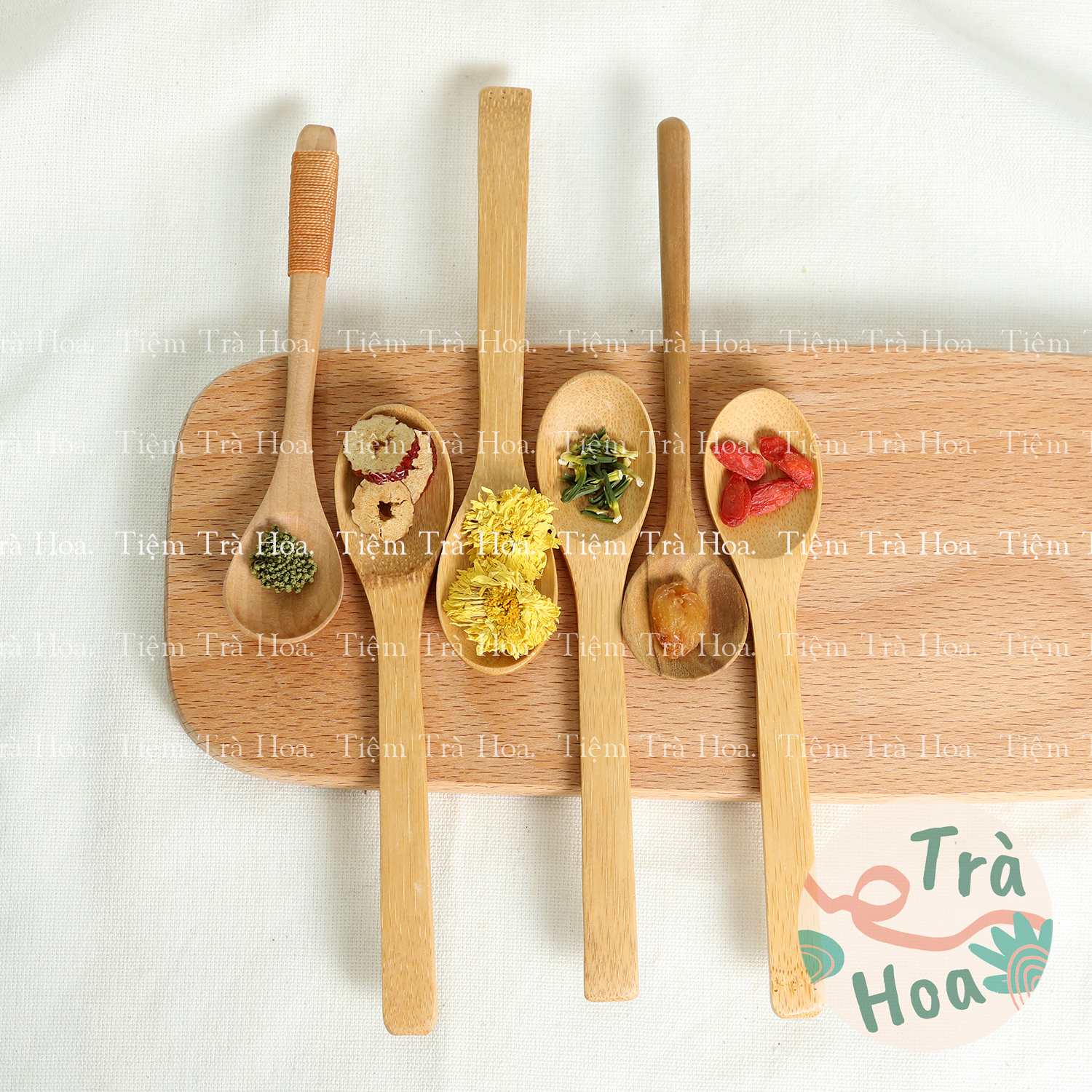(Set 10 gói)Trà An Thần 6 vị (Hoa Cúc, Kỷ Tử, Táo Đỏ, Tim Sen, Nụ Tam Thất, Nhãn Nhục)