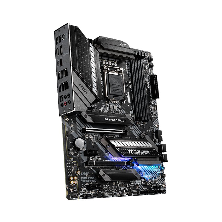 Mainboard MSI MAG Z490 TOMAHAWK (Intel Z490, Socket 1200, ATX, 4 khe RAM DDR4)
