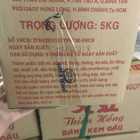 BÁNH KEM GẤU 500G