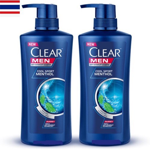 Combo 2 Chai Dầu Gội Clear Men Thái Lan
