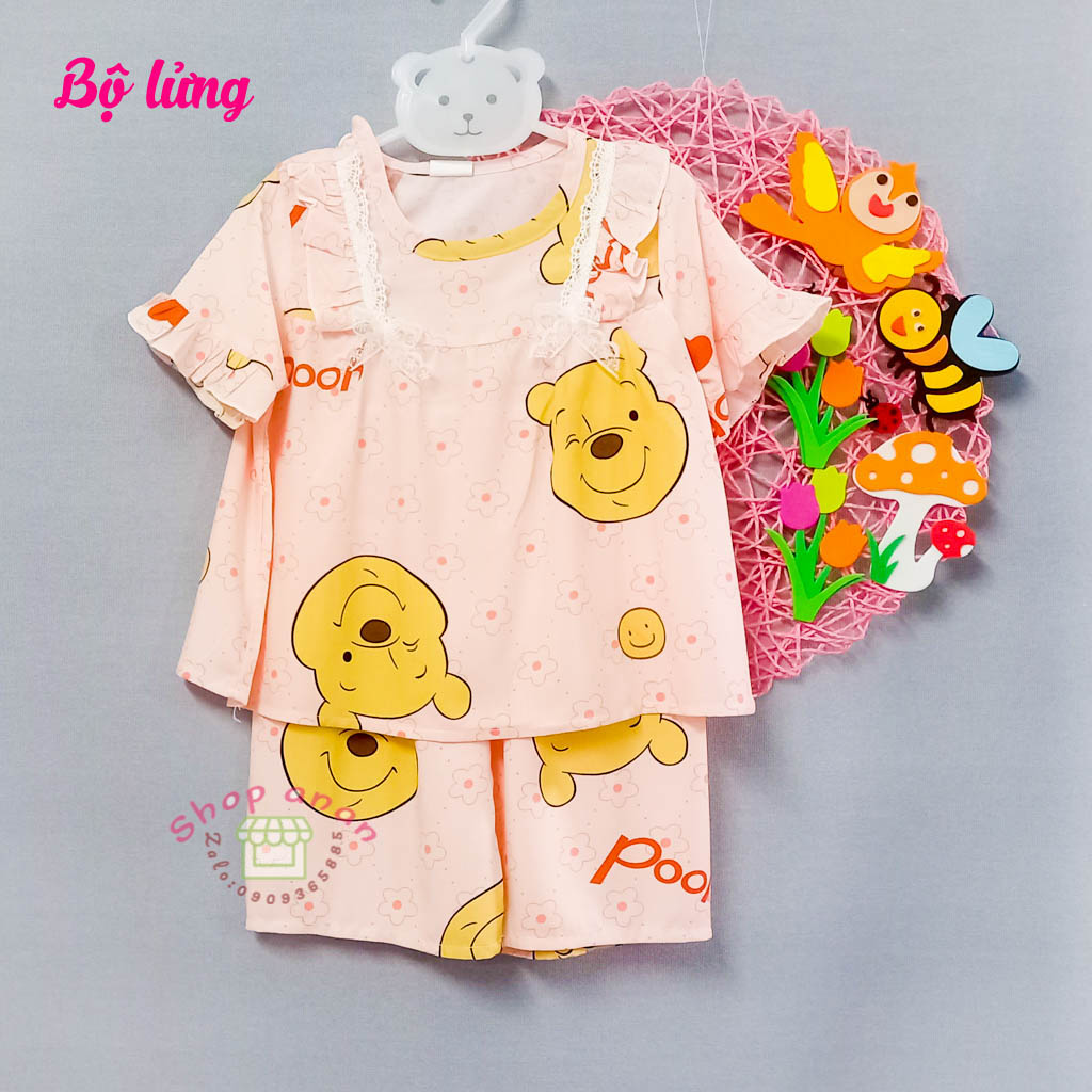 [13-14kg]Bộ tole đùi/lửng bé gái 13-14kg