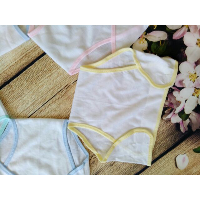 Set  5 Tã Vải Dán Trơn Mintuu sơ sinh