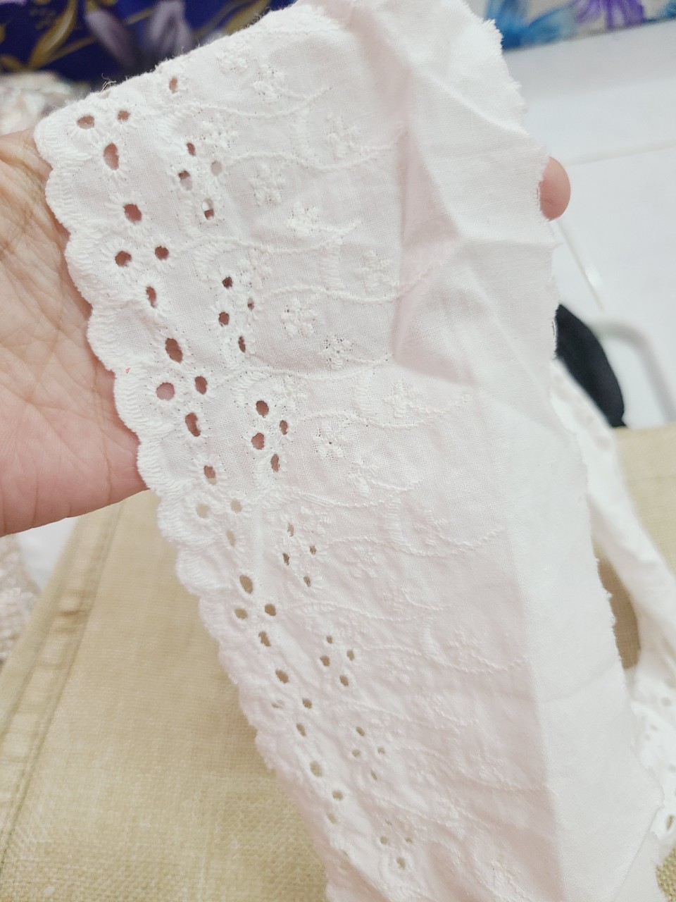 Vải thô viền giá của 1 mét