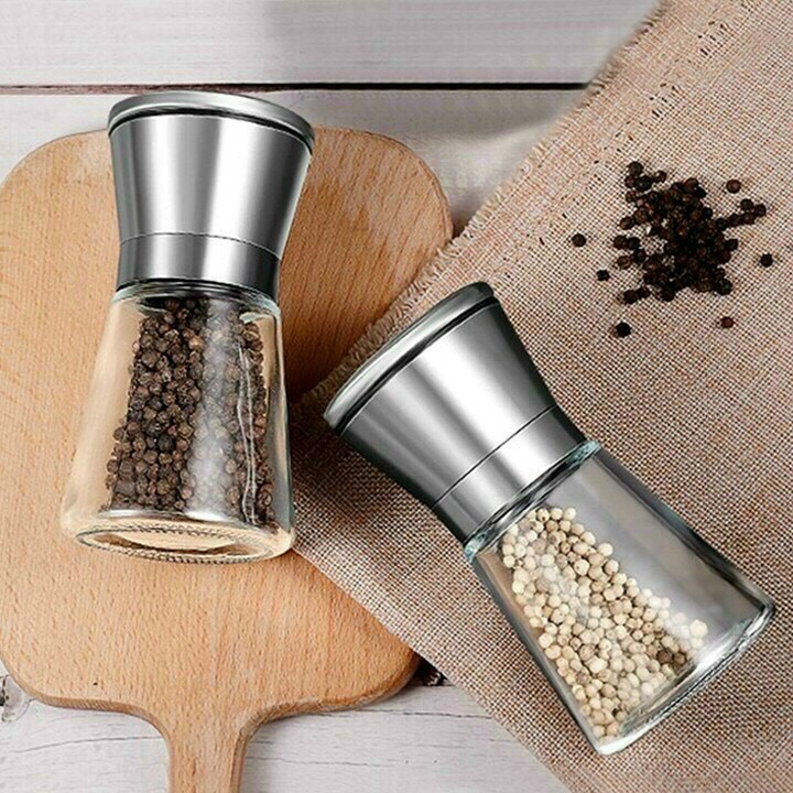 Cối Xay tiêu cầm tay nắp Inox