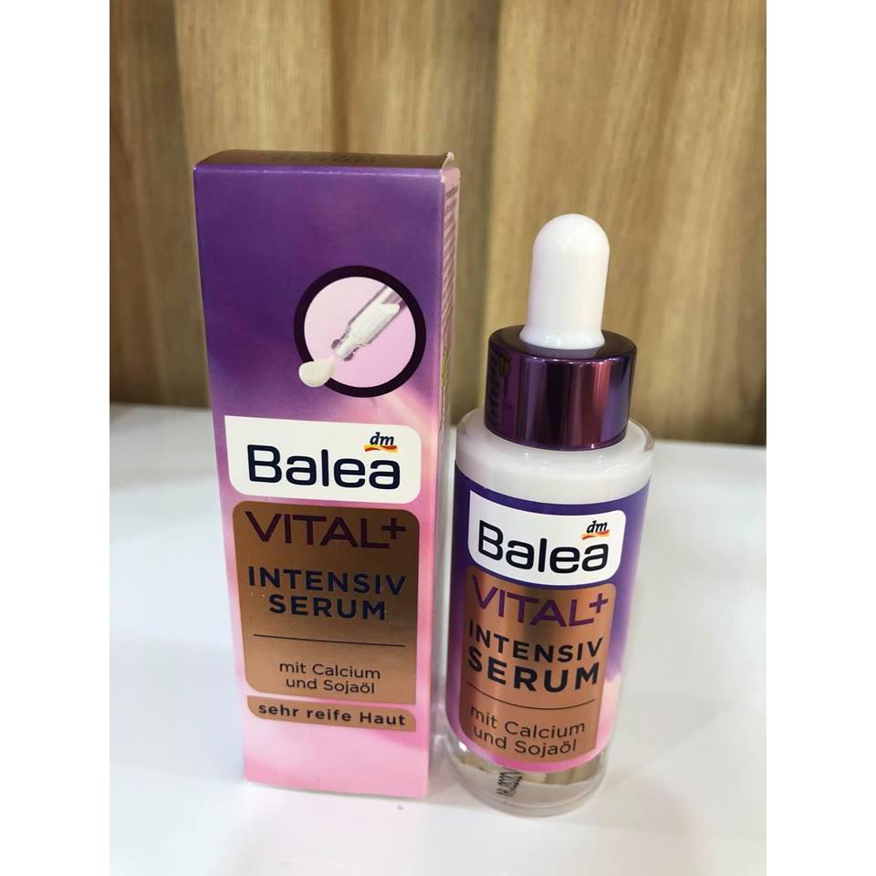 ( Hàng Đức )Huyết thanh chăm sóc chuyên sâu Balea Vital nâng cơ, giảm thâm nám cho tuổi từ 45 trở lên