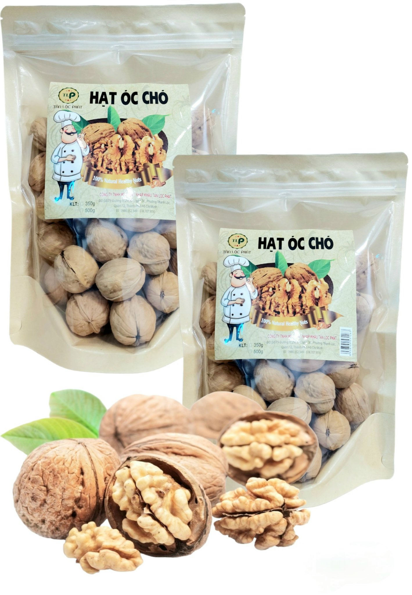 HẠT ÓC CHÓ DINH DƯỠNG TÂN LỘC PHÁT BỊCH 500G